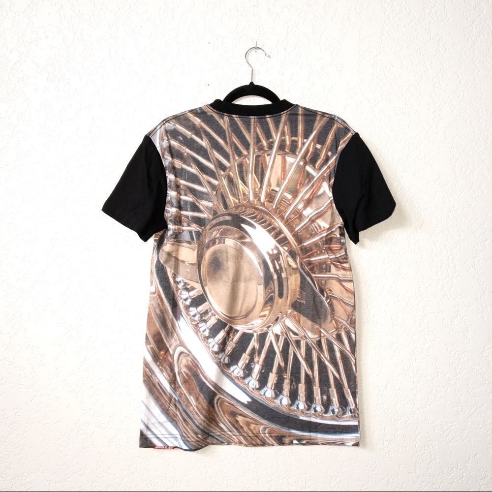 NIP Best x Breezy Excursion Gold Rims Graphic‎ T-Shirt Size Medium - Picture 3 of 3